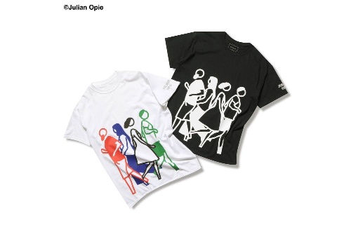 ソフネット×ジュリアン・オピーのコラボ、シンプル＆ポップなアートワークをプリントしたTシャツなど