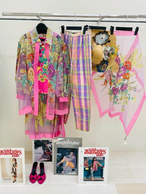 ユキ トリヰ「春夏アーカイブ展 1991-2010」銀座で、貴重なアーカイブウェアを展示販売コピー