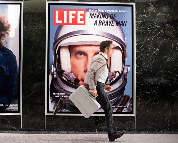 ベン・スティラー主演映画「LIFE!」日本公開 - 劇中ではゼロハリバートン・SLシリーズも活躍コピー