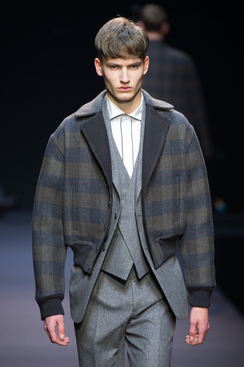 エルメネジルド ゼニア 2014-15年秋冬コレクション - 緻密で上質な嘘コピー