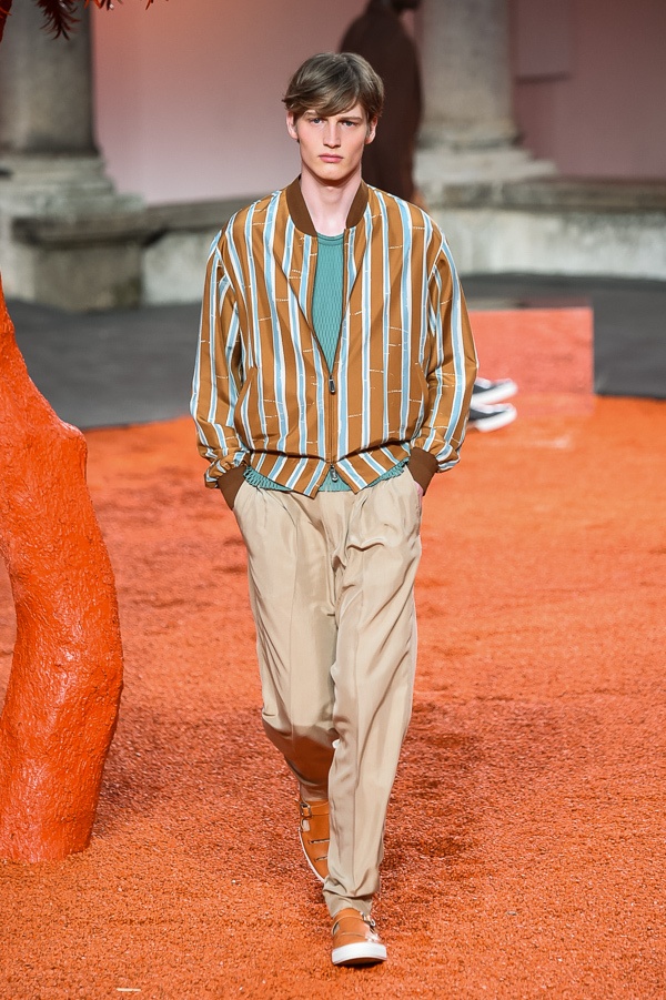 エルメネジルド ゼニア 2018年春夏メンズコレクション - “和モダン”でストリートの新境地へコピー