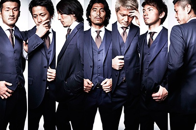 横浜F・マリノスがマッキントッシュ フィロソフィーをオフィシャルスーツに、一般への限定発売も