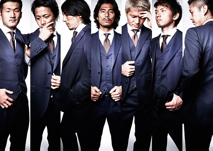 横浜F・マリノスがマッキントッシュ フィロソフィーをオフィシャルスーツに、一般への限定発売もコピー