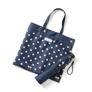 マッキントッシュ フィロソフィー、雨の日OK“防水加工”レザーローファー＆カラフルドットの晴雨兼用傘コピー