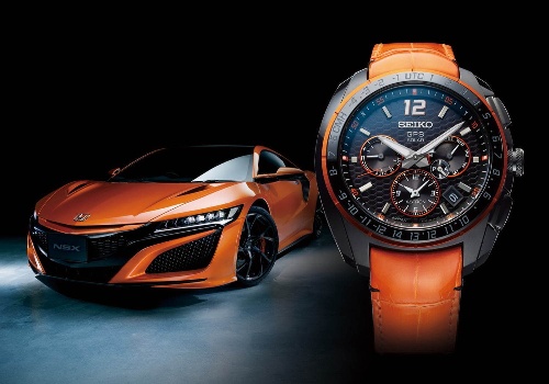 セイコー アストロン×ホンダのスポーツカー「NSX」コラボ腕時計、車体フォルムやホイール着想のケースコピー セイコー アストロン×ホンダのスポーツカー「NSX」コラボ腕時計、車体フォルムやホイール着想のケースコピー