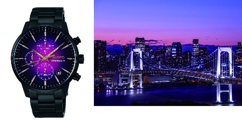 セイコー ワイアード“東京の夜景”イメージの腕時計、ネオン煌めくビル街&夕焼け着想のグラデカラーコピー セイコー ワイアード“東京の夜景”イメージの腕時計、ネオン煌めくビル街&夕焼け着想のグラデカラーコピー