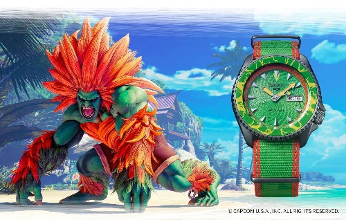 セイコー 5スポーツ「ストリートファイターV」コラボ腕時計、リュウ&春麗など人気キャラがモチーフコピー セイコー 5スポーツ「ストリートファイターV」コラボ腕時計、リュウ&春麗など人気キャラがモチーフコピー