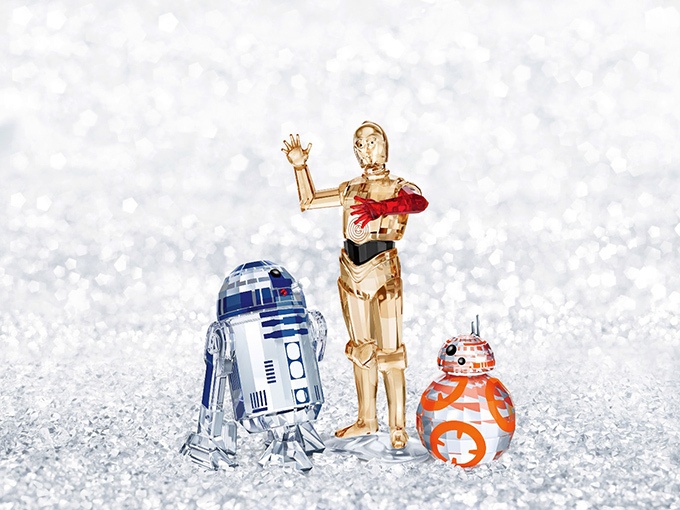 スワロフスキー、『スター・ウォーズ』よりC-3PO・R2-D2・BB-8のクリスタルオブジェ発売コピー スワロフスキー、『スター・ウォーズ』よりC-3PO・R2-D2・BB-8のクリスタルオブジェ発売コピー