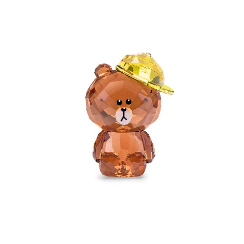 スワロフスキー×LINE フレンズ、クリスタル輝くブラウンのネックレスやサリーのブレスレットなどコピー