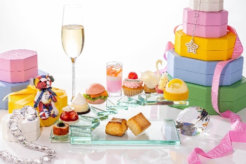 コンラッド東京×スワロフスキーのアフタヌーンティー、クリスタル&ジュエリー着想のスイーツやセイボリーコピー コンラッド東京×スワロフスキーのアフタヌーンティー、クリスタル&ジュエリー着想のスイーツやセイボリーコピー