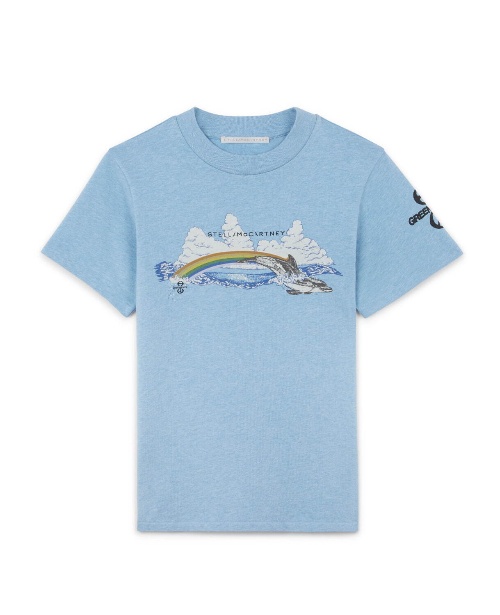 ステラ マッカートニー“アマゾンに生息する動物”描いたマーブルカラーTシャツ&スウェットコピー ステラ マッカートニー“アマゾンに生息する動物”描いたマーブルカラーTシャツ&スウェットコピー