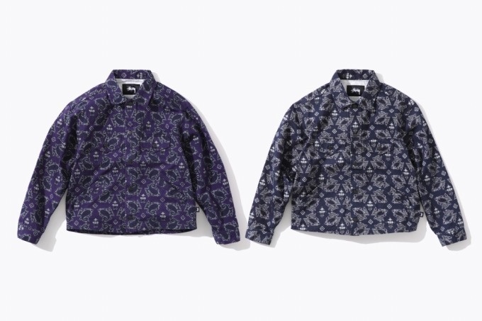ステューシー 原宿がリニューアル、NOMA t.d.デザイナーによる限定ペイズリー柄アイテムも