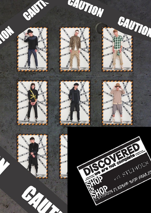 ステュディオスでDISCOVERED(ディスカバード)のショップインショップが3日間限定でオープンコピー