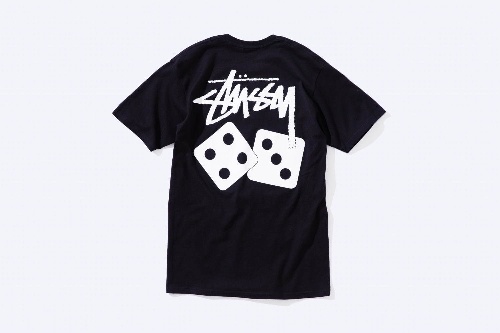 ステューシー、関西の旗艦店リニューアル - “ダイス”プリントの記念Tシャツやヒョウ柄シャツコピー