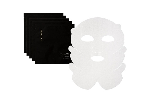 SUQQU最高峰スキンケア「ヴィアルム」限定シートマスク、パック翌朝まで続く“もっちり”うるおい感コピー SUQQU最高峰スキンケア「ヴィアルム」限定シートマスク、パック翌朝まで続く“もっちり”うるおい感コピー