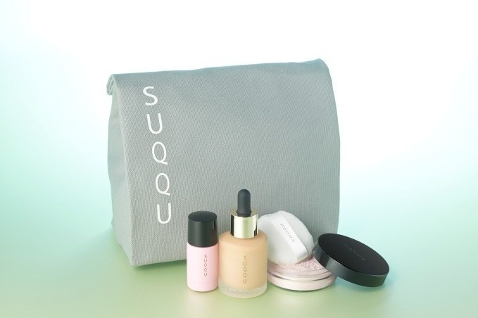 SUQQUより夏の美素肌を叶えるベース メイクアップ キット、ファンデや下地がセットに