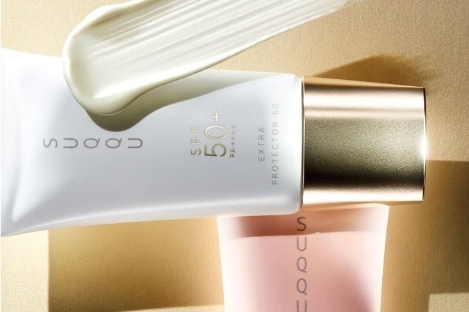 SUQQU“薄膜でしっとり”SPF50+のUVケア＆コーラルピンクのUVケア
