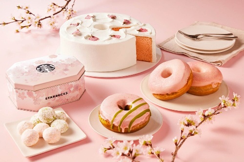 スターバックス新作「桜スイーツ」桜&抹茶のドーナツや“満開の桜”デザイン缶入りボールクッキーコピー スターバックス新作「桜スイーツ」桜&抹茶のドーナツや“満開の桜”デザイン缶入りボールクッキーコピー