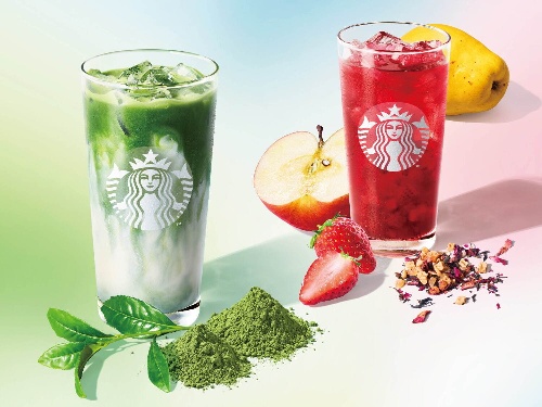 スターバックス新作「ダブル 抹茶 ティー ラテ」濃厚抹茶×滑らかミルク、“真っ赤”なフルーツティーもコピー スターバックス新作「ダブル 抹茶 ティー ラテ」濃厚抹茶×滑らかミルク、“真っ赤”なフルーツティーもコピー