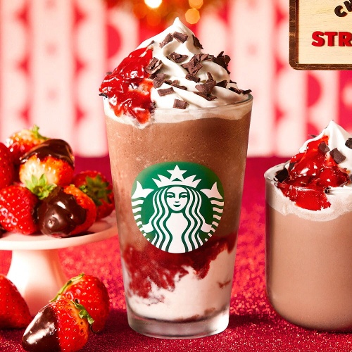 スターバックス 2021クリスマス限定“苺×チョコレート”フラペチーノ、ごろっと果肉×とろ~りソースコピー スターバックス 2021クリスマス限定“苺×チョコレート”フラペチーノ、ごろっと果肉×とろ~りソースコピー