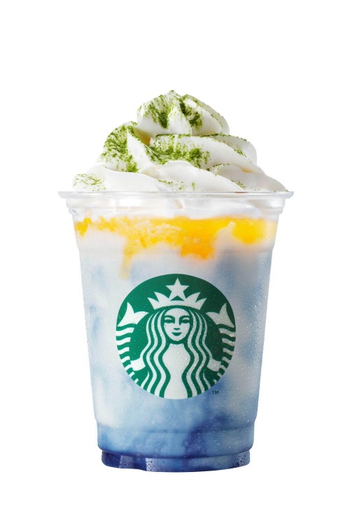 スターバックス47都道府県“地元”フラペチーノ<関西編>大阪ミックスジュース風&滋賀の琵琶湖マーブルコピー スターバックス47都道府県“地元”フラペチーノ<関西編>大阪ミックスジュース風&滋賀の琵琶湖マーブルコピー
