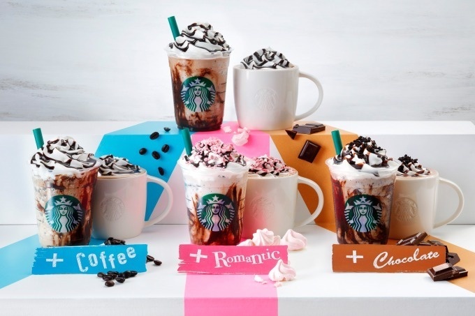 スターバックスから、3種のカスタマイズを選べる「バレンタイン カスタマニア ココ/フラペチーノ」