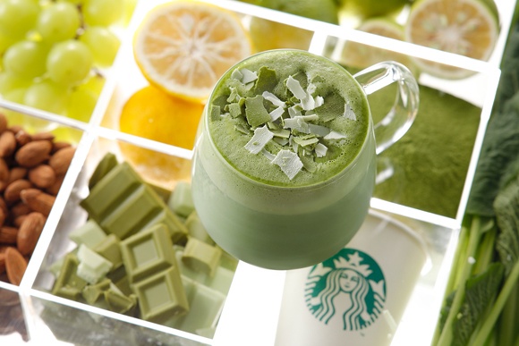 スタバ新作「抹茶 フルーティ ブレンズ ティー ラテ」マスカット風味のマスカルポーネ抹茶フラペも