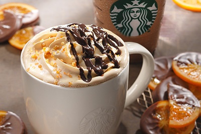 スターバックスから新作「チョコレート オランジュ モカ＆フラペチーノ」限定発売