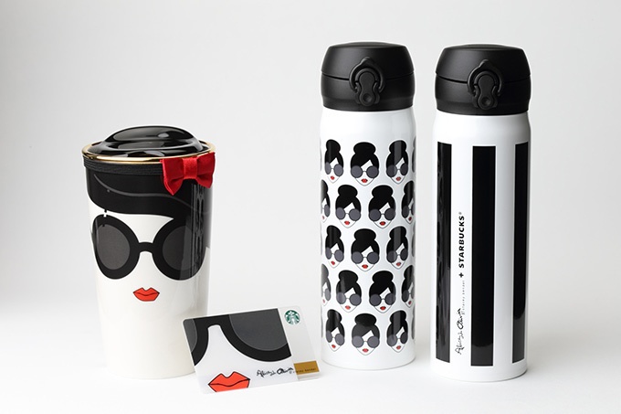 スターバックス×アリス アンド オリビアのコーヒーグッズ登場 - ステンレスボトル、マグカップなどコピー