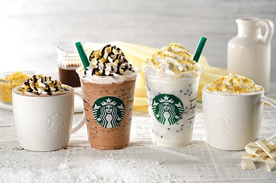 スターバックスから季節限定「チョコラティ＆ホワイト チョコラティ バナナ ココ フラペチーノ」