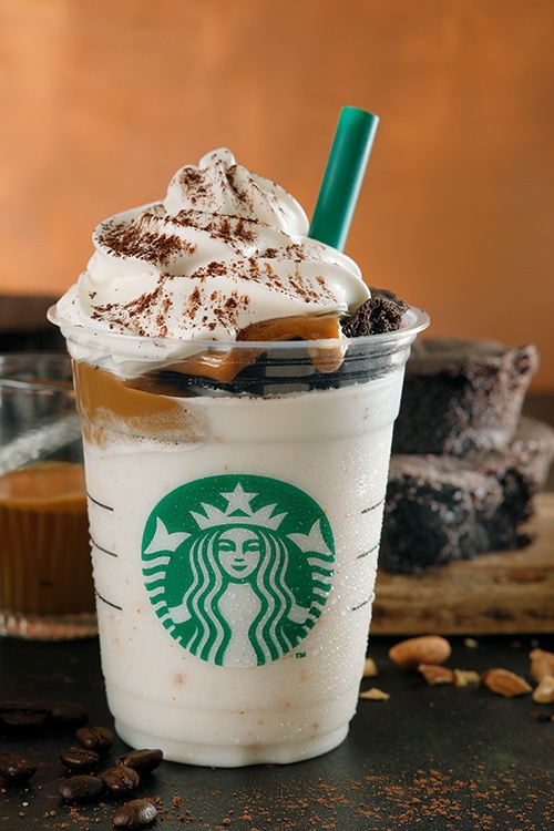 スタバの新作ドリンク「チョコレート ケーキ トップ フラペチーノ with 抹茶ショット」コピー スタバの新作ドリンク「チョコレート ケーキ トップ フラペチーノ with 抹茶ショット」コピー