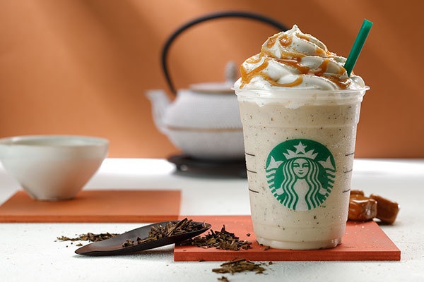 スタバから「ほうじ茶 クリーム フラペチーノ」新登場 - ティージェリー入り新フラペチーノも