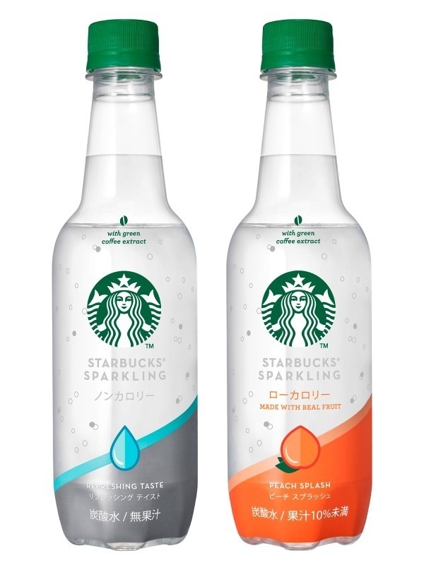 スタバからカフェイン配合の透明な新ドリンク「スターバックス スパークリング」全国で発売コピー