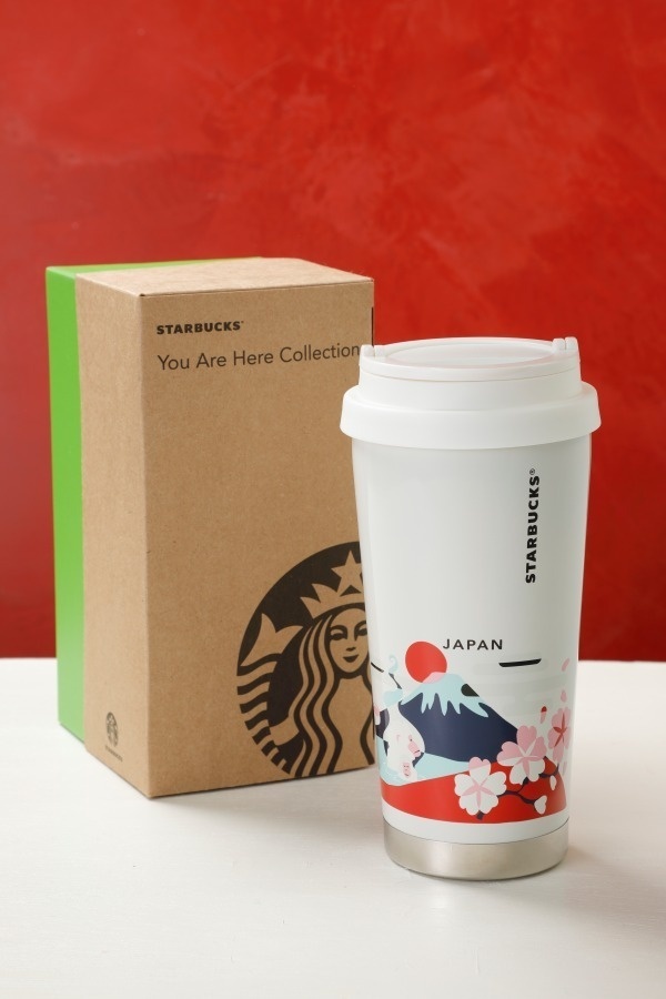 スターバックスからペーパーカップに着想を得たステンレスタンブラー、富士山や桜を描いた日本デザインコピー