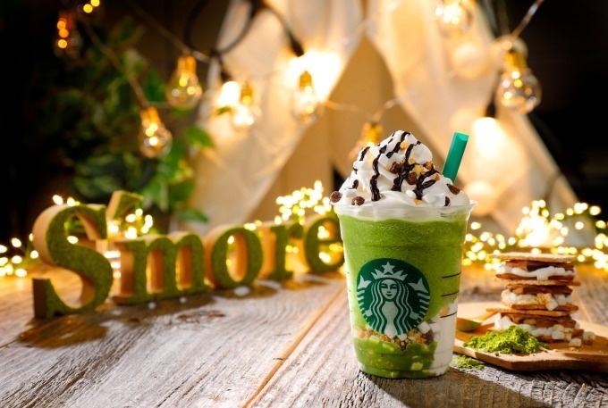 スターバックス新作「抹茶 スモア フラペチーノ」“スモア”を濃厚抹茶味にアレンジコピー