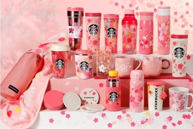 スタバ「SAKURAシリーズ」19年新作タンブラーやマグカップ、“凛”と“陽”2つのテーマで桜を表現