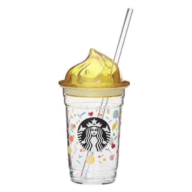 スタバの新作グッズ、ホイップクリームや猫耳型のフタ付きタンブラー - フラペチーノをモチーフにコピー