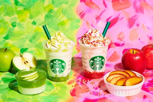スタバの新作「グリーン アップル ジェリー/ベイクド アップル ピンク フラペチーノ」限定発売コピー スタバの新作「グリーン アップル ジェリー/ベイクド アップル ピンク フラペチーノ」限定発売コピー