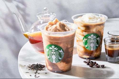 スターバックス「アール グレイ アフォガート フラペチーノ」4種の茶葉とミルクにベルガモット香る1杯