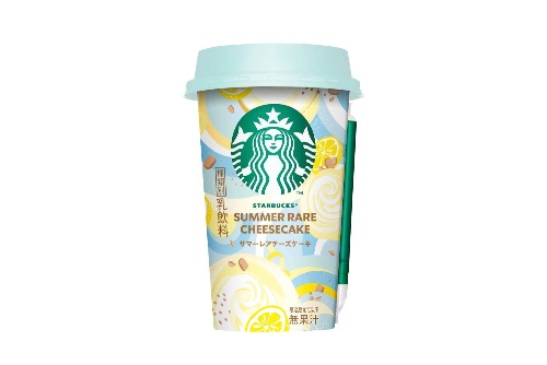 スターバックスの新作チルドカップ「サマーレアチーズケーキ」爽やかなレモン＆サブレ香るミルクコピー