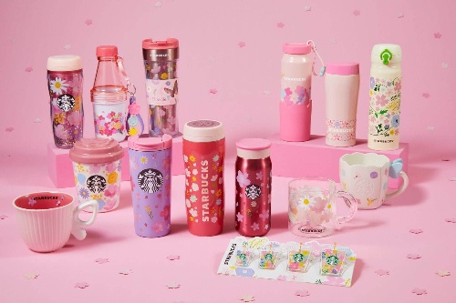 スターバックスの2021年さくらグッズ第2弾、“花々が咲き誇る”タンブラーや桜柄カップコピー
