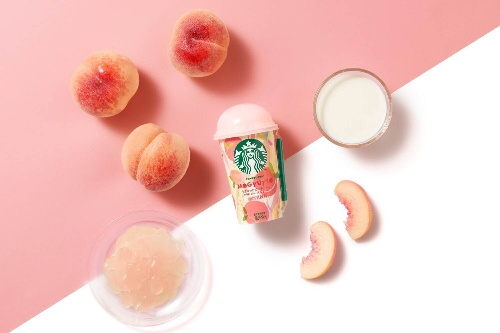 スタバ新作チルドカップ「もぎゅっとピーチミルク with ピーチジェリー」つるんと食感のジェリー入りコピー スタバ新作チルドカップ「もぎゅっとピーチミルク with ピーチジェリー」つるんと食感のジェリー入りコピー