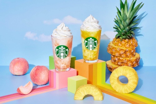 スターバックス新作「GO パイナップル フラペチーノ」「GO ピーチ フラペチーノ」コピー スターバックス新作「GO パイナップル フラペチーノ」「GO ピーチ フラペチーノ」コピー