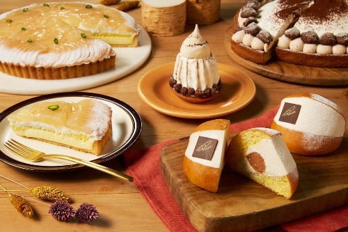 スタバ手掛けるベーカリー「プリンチ」“栗”や“洋梨”主役のマリトッツォやケーキなど秋限定メニュー