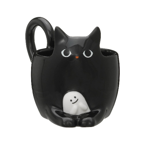 スタバのハロウィン2021限定グッズ、尻尾ハンドルの黒猫マグや暗闇でゴースト光るタンブラーコピー スタバのハロウィン2021限定グッズ、尻尾ハンドルの黒猫マグや暗闇でゴースト光るタンブラーコピー