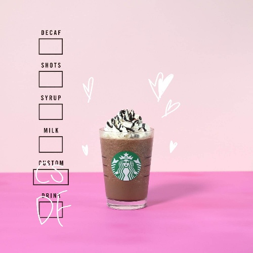 スターバックスのバレンタイン限定“盛りチョコ”カスタマイズ、生チョコレート  ホイップなど全6種コピー