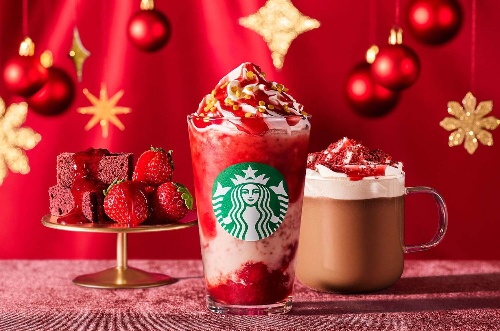 スターバックスのクリスマス限定「ストロベリー & ベルベット ブラウニー フラペチーノ/モカ」コピー スターバックスのクリスマス限定「ストロベリー & ベルベット ブラウニー フラペチーノ/モカ」コピー