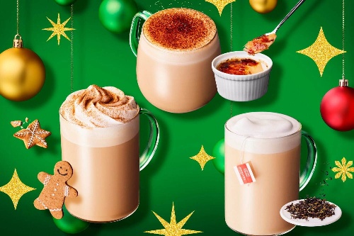 スターバックスから「ジンジャーブレッド ラテ」「クレーム ブリュレ ラテ」などクリスマス限定ドリンク