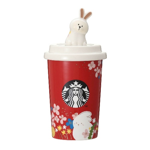 スターバックス新作グッズ“うさぎ”をのせた水玉マグや干支&だるまマグ、もこもこラビットポーチもコピー スターバックス新作グッズ“うさぎ”をのせた水玉マグや干支&だるまマグ、もこもこラビットポーチもコピー