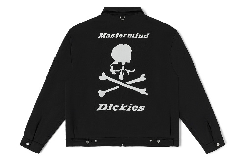 ディッキーズ×マスターマインド ジャパン、スカル刺繍入り上品ワークジャケットなど